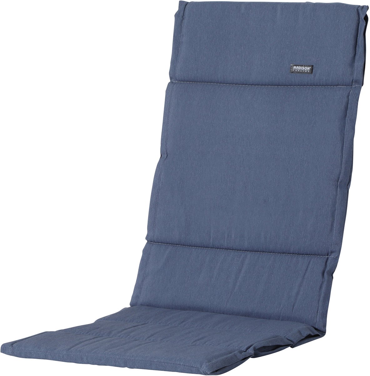 Kussen fiber de luxe ca.125x50cm Panama safier blue 2 stuks