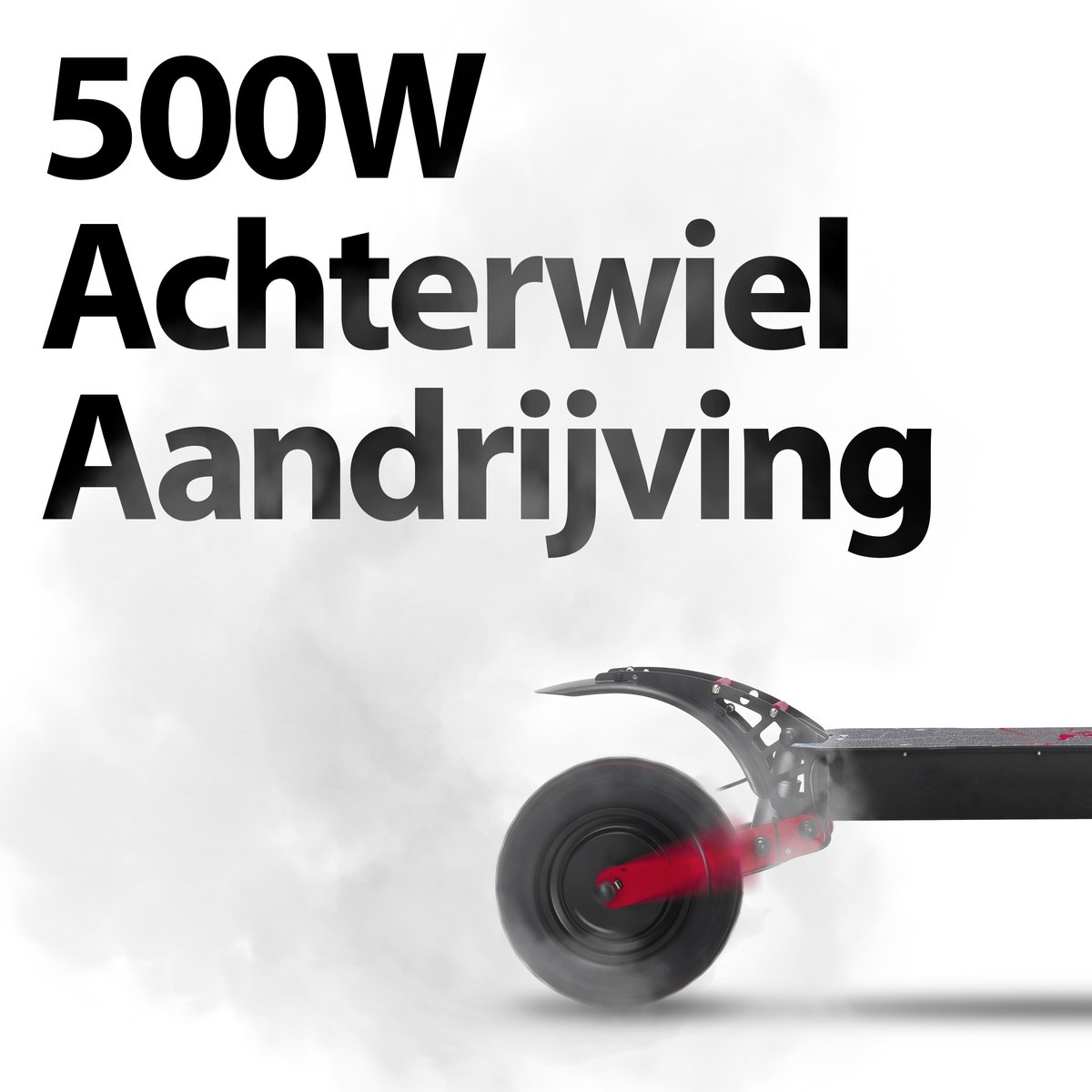 Afbeelding 2 van Phreeze E-Step Max - Elektrische Step - Voor Volwassenen - NFC Slot - 10 Inch Luchtbanden - Dubbele Vering - 45 KM Actieradius - 500W - Opvouwbaar - Zwart