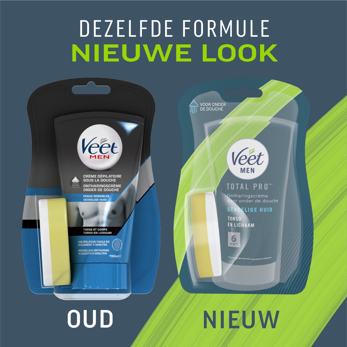 Veet - Ontharingscreme - Man - Gevoelige Huid - In Shower - 150 ml — cadeau in Cadeau-ideeën - foto 3