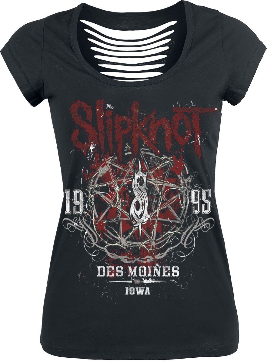Slipknot Iowa Star Dames T-shirt - zwart - XL