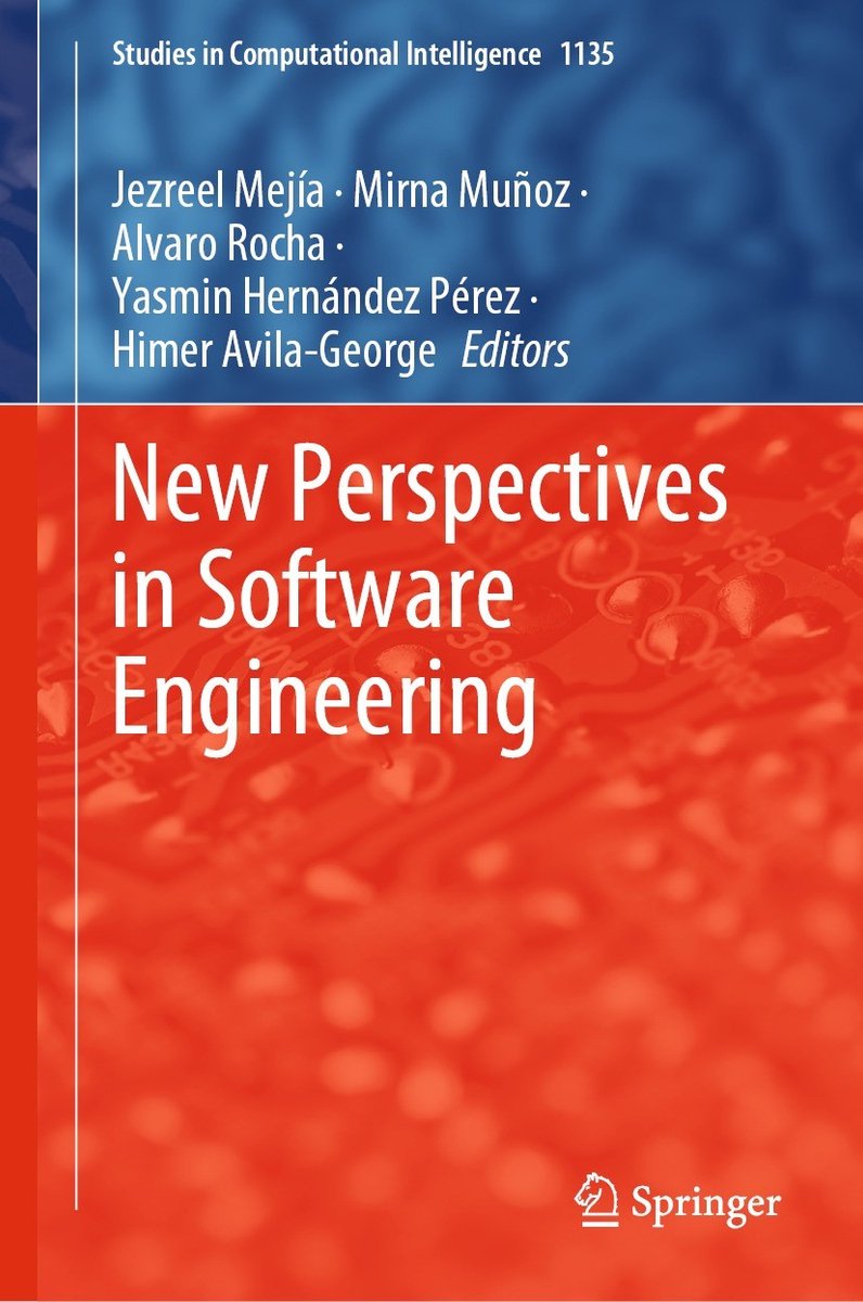 Studies In Computational Intelligence- New Perspectives In Software Engineering van