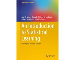 Omslag van Springer Texts in Statistics-An Introduction to Statistical Learning