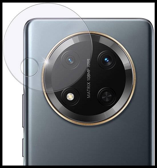 Protection d'appareil photo Rosso pour Honor Magic 7 Lite | Protection de l'objectif de l'appareil photo | Case Friendly | Glas Ultra fin | Transparent