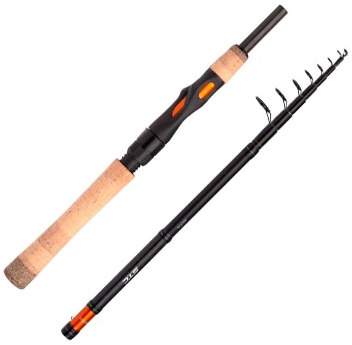 Shimano Fishing Stc Ax Mini Tele Spinhengel Bruin 2.40 m / 10-30 g