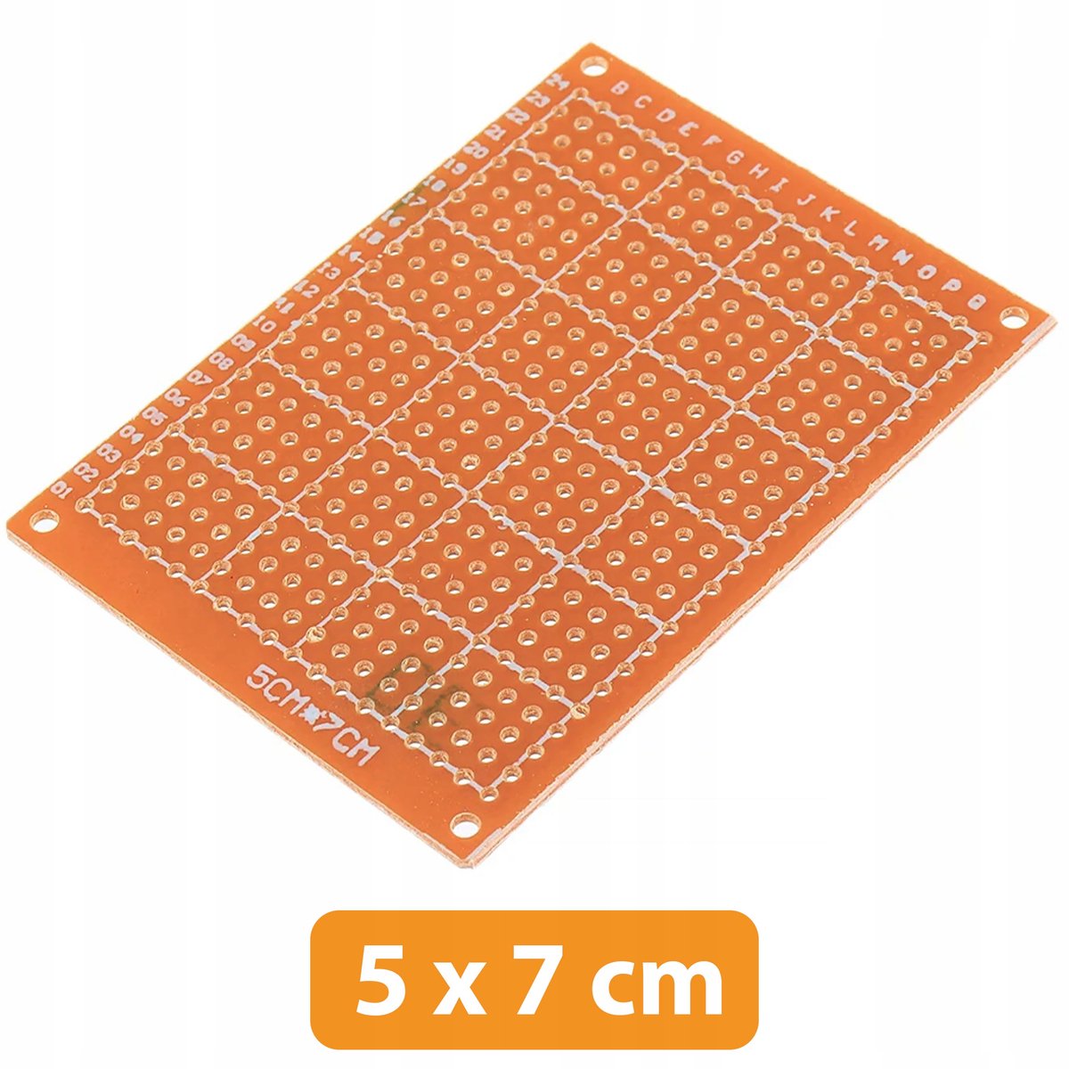 Enkelzijdig universeel prototype-inzetstuk 50 x 70 mm