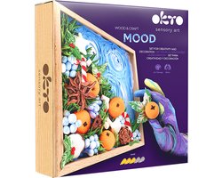 OKTO Sensory Art WoodEnCraft - Luchtdrogende Klei - 21X21Cm - 14 Jaar