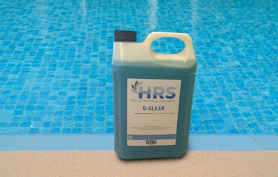 Anti-Alg & Vlokmiddel - O-CLEAR Zwembad Waterverbeteraar - Voor Glashelder Water - 5L