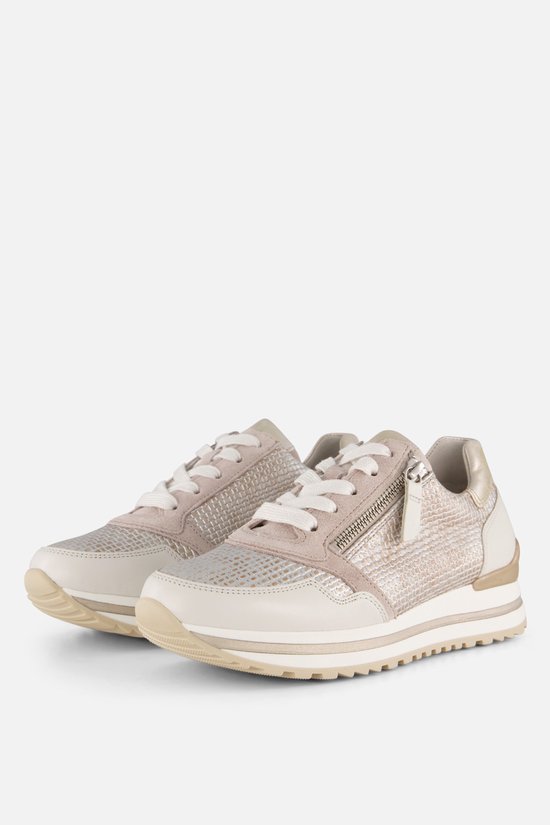 Gabor Sneakers beige Leer - Dames - Maat 40