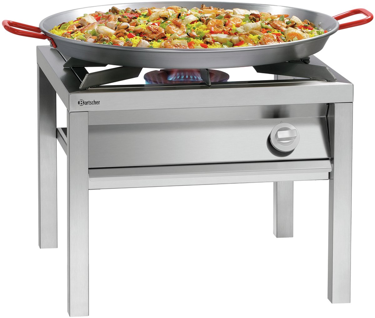Bartscher Wokbrander G 1KB 1K2000 - 1051993 - Horeca & Professioneel