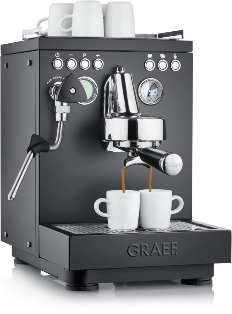 Graef Batessa Espressomachine Zwart