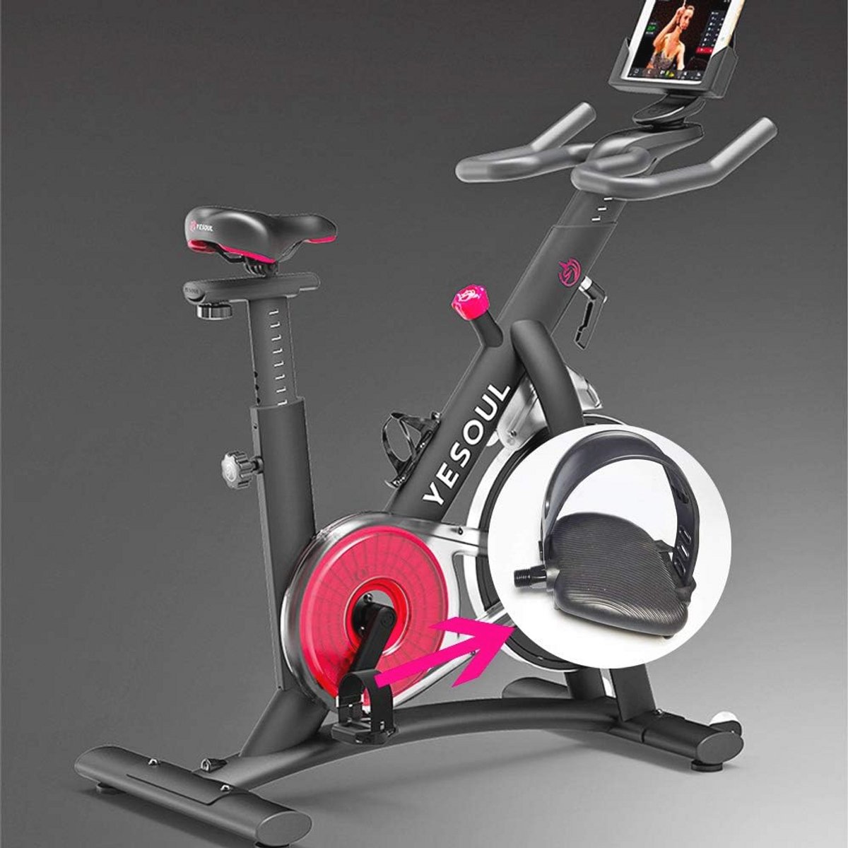 Universele Verstelbare Fiets Pedaal Bandjes voor Hometrainer - afbeelding 3