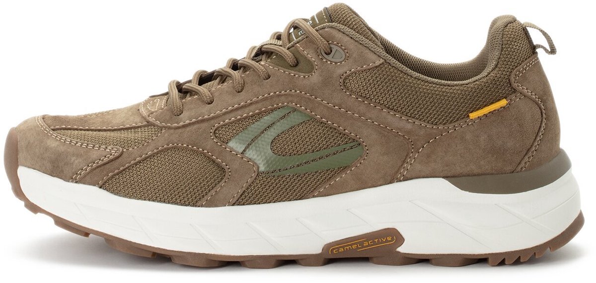 camel active Sneakers met een gripvaste zool - Maat menswear-43 - Groen