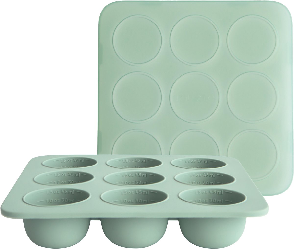 Goedkoopste Mushie Baby Food Freezer Tray - Cambridge Blue