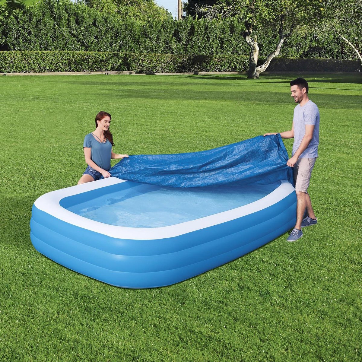 Bestway Afdekhoes Familie zwembad 305cm