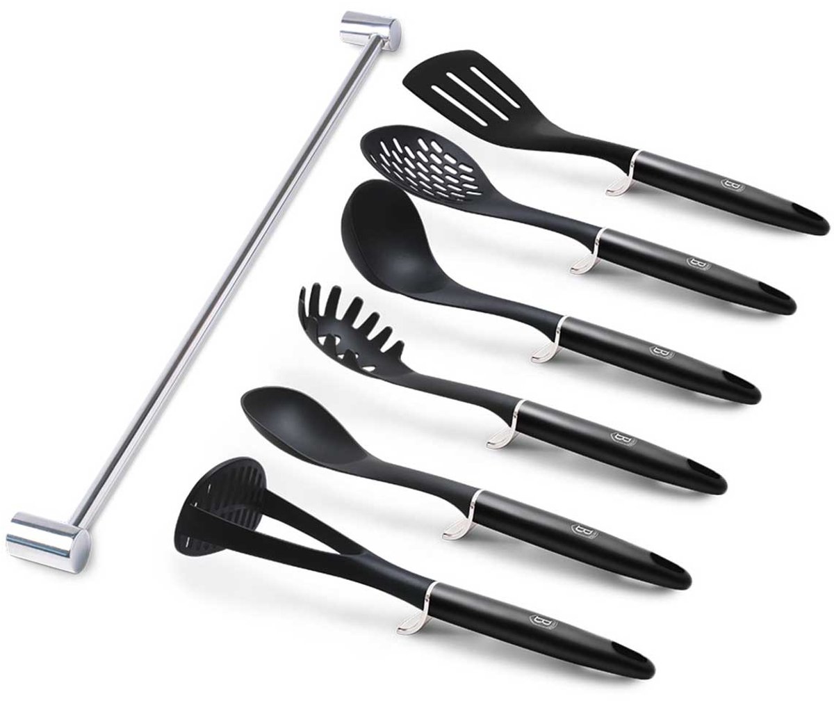 Berlinger Haus Carbon Pro Collection - Keukengerei Set - Nylon - 7 Stuks