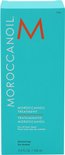 Turquoise kartonnen verpakking voor Moroccanoil Treatment, 100 ml, alcoholvrij.