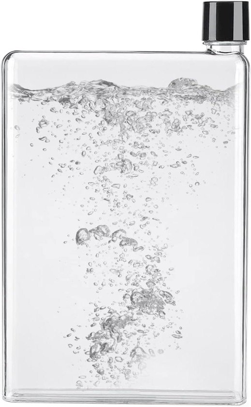 Pzuryhg Roestvrijstalen platte waterfles, draagbare reiskantine, 230 ml
