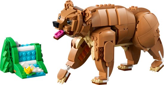 LEGO Creator 3-en-1 Magnifique cheval, ensemble de construction animalière - 31166