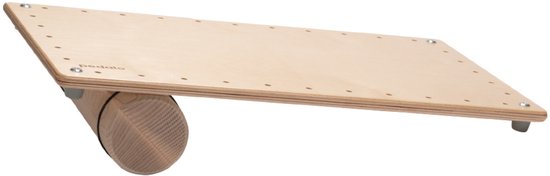 Wobble Balance Board, stabiliteitsbalansschijf voor volwassenen Fitness-yogatraining voor kinderen, balanskussen voor fysiotherapie(Zwart-Oranje