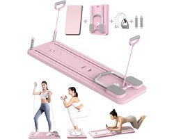 Pilates Board - Pilates Reformer - Reformer Board - Buikspiertrainer - Opvouwbare Pilates Set - Opvouwbare Reformer - Pilates - Home Workout - Multifunctioneel Fitness Board