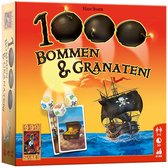 999 Games - 1000 Bommen & Granaten! - Dobbelspel - Met piratenthema - Kinderspel - Gezelschapsspel - Familiespel - Klein cadeautje