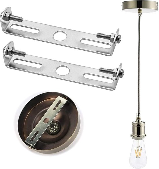 PATIKIL 75 mm Plafond Licht Plaat Kit, 4 Set Licht Montage