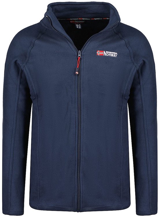 Gilet polaire zippé pour homme Geographical Norway Tug, bleu marine - 4XL