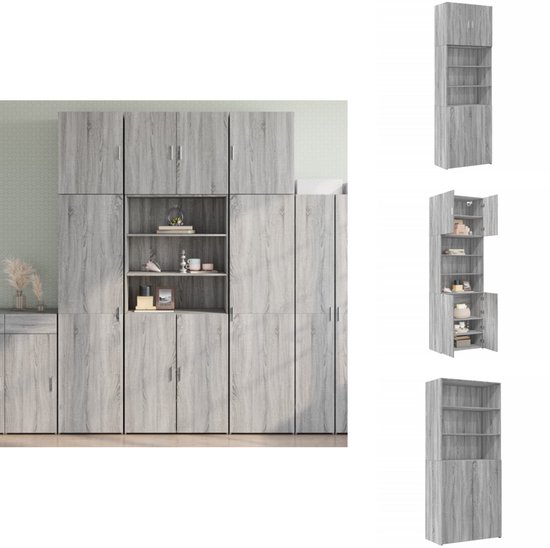 Lenn houten dressoir naturel - 180 x 45 cm