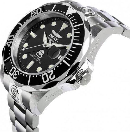 invicta grand diver black