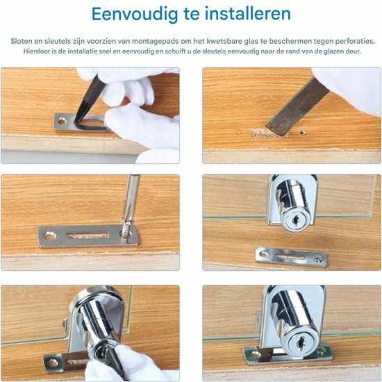 Dubbele stalen schuifdeur 3 vlaks - helder glas