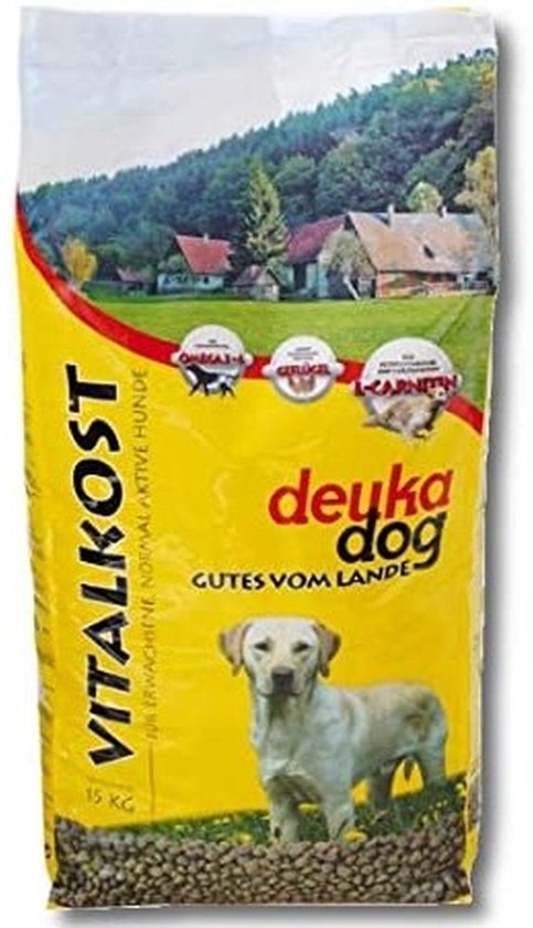 Kelm Deuka Dog Naturkost Hundefutter – 15 Kg Sack, Ausgewogenes Trockenfutter Für Erwachsene Hunde
