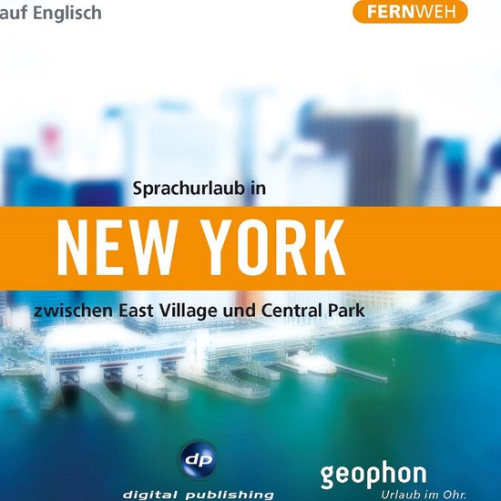 New York. Hörbuch auf Englisch - cover