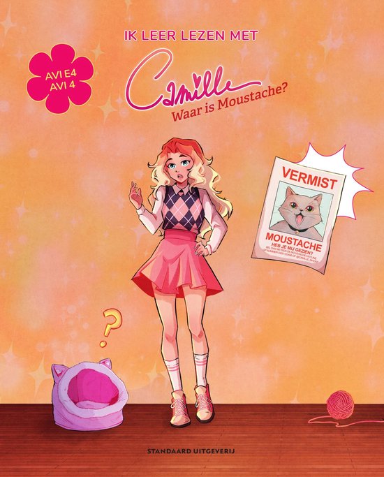 Ik leer lezen met Camille 1 - Waar is Moustache?