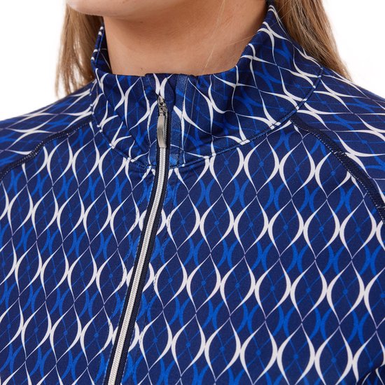 Func Factory dames Longsleeve Pully Shirley blue print maat 38 van Merkloos — afbeelding 2
