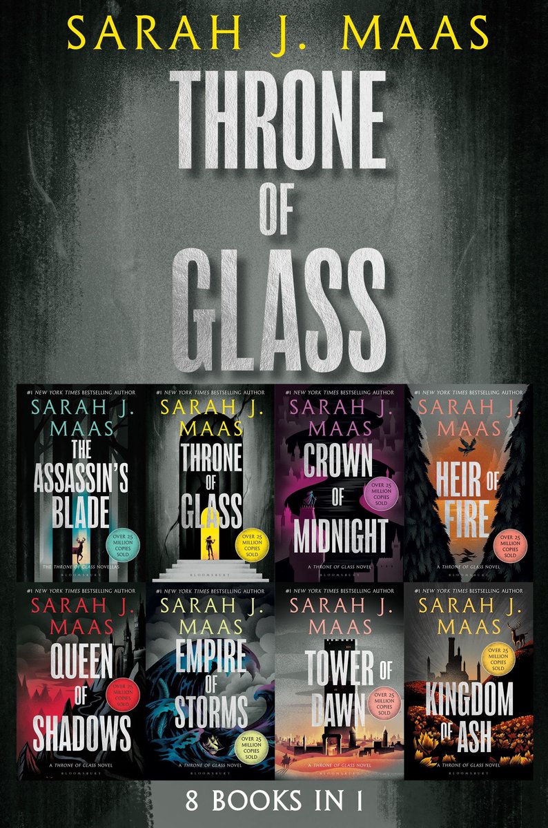 Omslag van Throne of Glass - Throne of Glass eBook Bundle