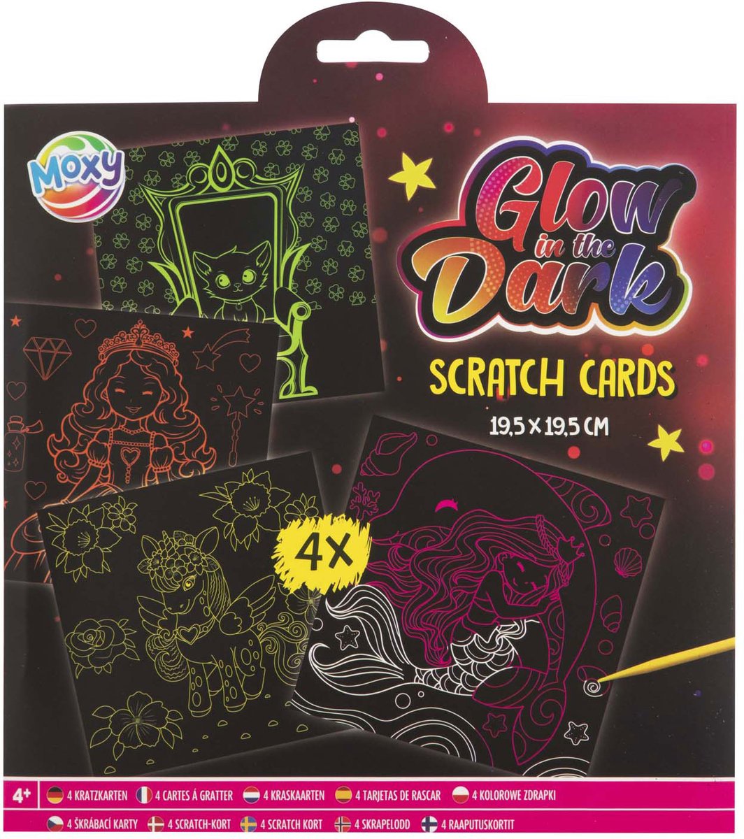 Scratch Kaarten Glow in the Dark