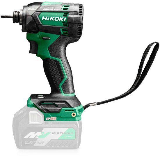 Hikoki WH18DCW2Z 18V Brushless Accu Slagschroevendraaier 210Nm IP56 Compact Lichtgewicht Zonder Accu