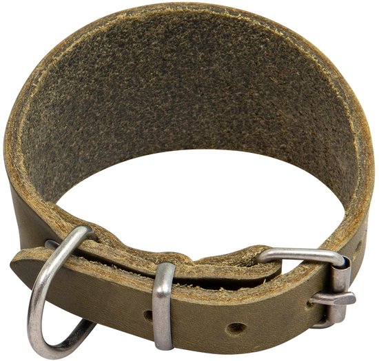 Animal Boulevard Ab30115 - Hals- En Leibanden - Hond - Ab Country Leather Whippet Halsband Bruin-26-30cm - Maat: 26-30cm - 199037