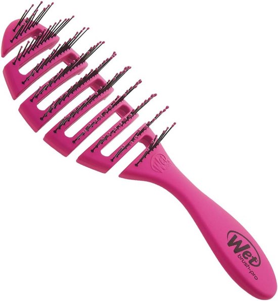 Brosse à cheveux flexible pour Cheveux mouillés et Droog - Brosse anti-emmêlement adaptée à tous les types de cheveux