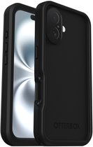 Coque Otterbox Rugged Case adaptée à iPhone 16 - Zwart - Plastique
