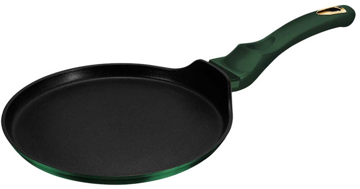 Berlinger Haus METALLIC LINE - Naleśnikpan - Graniet - 25cm - Emerald