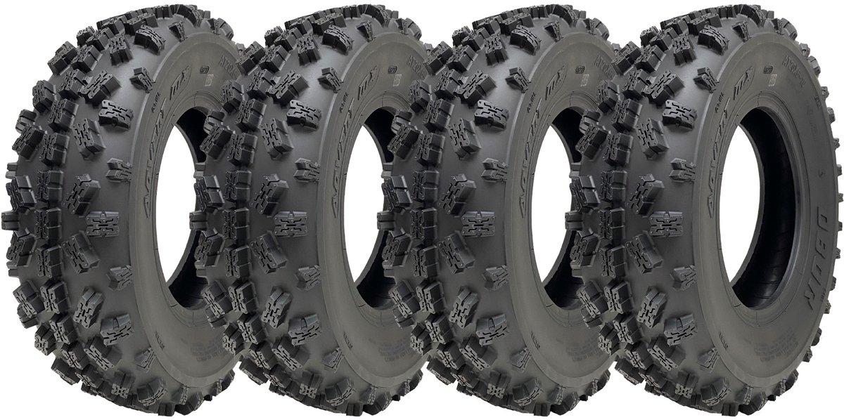 20x6-10 ATV-banden OBOR Advent 155/85-10 tubeless, goedgekeurd voor de openbare weg, 73 kg (set van 4)