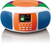 Lenco Radio SCD-861KIDS - Draagbare DAB en FM radio met Bluetooth - CD-speler - Vrolijk ontwerp