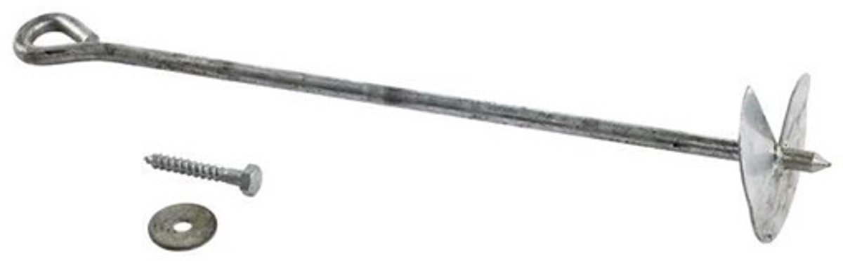 Buitenspeelgoed Keupink Grondanker - Schroefanker voor schommel & speeltoestel 50 cm