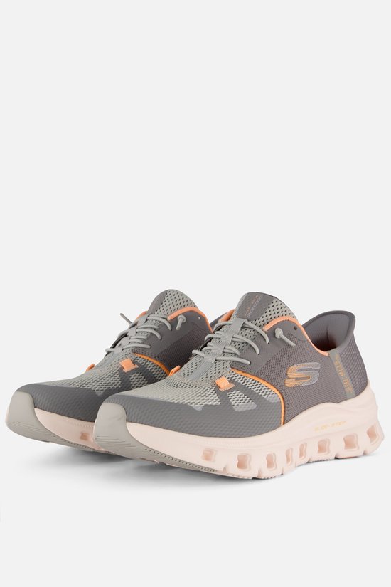 Skechers Glide-Step Pro Chaussures à enfiler pour femmes - Grijs/ Oranje - Taille 41