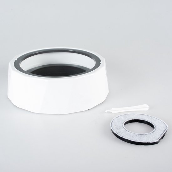 Abreuvoir duvo+ anti-éclaboussures 1200 ml pour chats et chiens au design innovant qui évite les déversements. filtre à charbon, double fond, antidérapant, plastique résistant, facile à entretenir