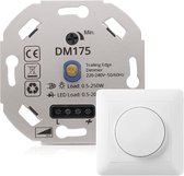 Universele LED Dimmer 3-350 Watt 220-240V - Fase Afsnijding - Universeel
