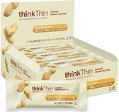 Think! Protein Bar - Eiwitrepen / Proteïne Repen - Pindakaas - 600 Gram - 10 Repen - 1 Doos