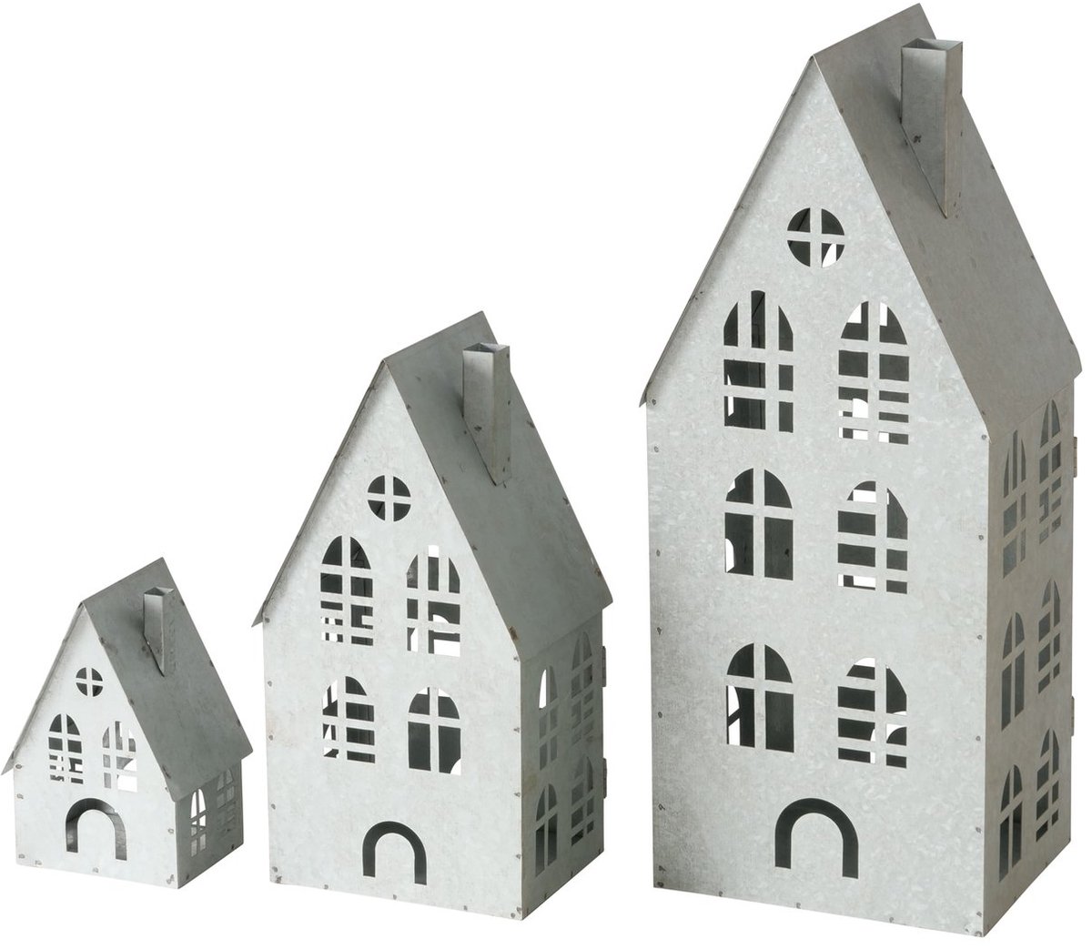 Boltze Lantaarn Farol  Decoratie Voor Binnen/buiten, Materiaal Ijzer Zwart Afmetingen 17x17x30 Cm 3548800 662810315