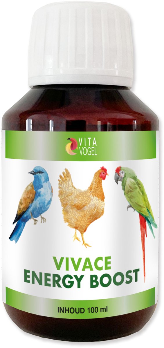 Vita Vogel Vivace Energy Boost - Vogelsupplement - 100 ml